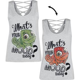 👉 Grijs vrouwen lichtgrijs gemêleerd meisjes Tangled Pascal - What's Your Mood Today? Girls top 4049661581028