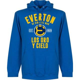 👉 Hoodie blauw Everton de Chile Established -