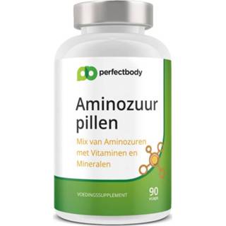👉 Amino zuur Perfectbody Aminozuur Pillen - 90 Vcaps 669393940340