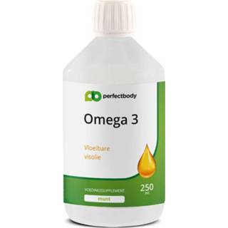 👉 Perfectbody Omega 3 Visolie Vloeibaar - Munt