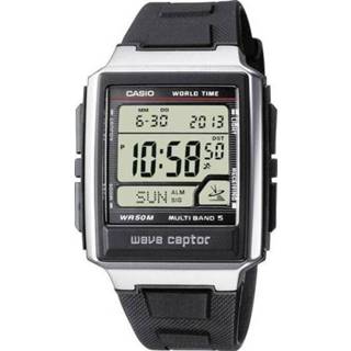 👉 Horloge zilver RVS hars Casio Zendergestuurd WV-59E-1AVEF (l x b h) 48.3 39 12.5 mm Materiaal (behuizing): RVS, (armband): 4971850882220