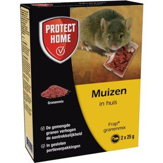 👉 Protect Home Frap Granenmix - Tegen muizen doos 2x25 gram