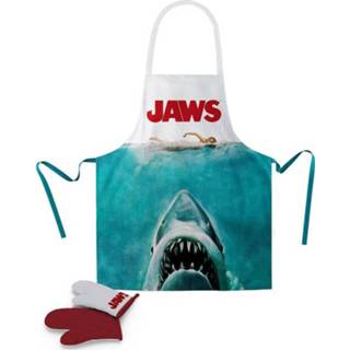 👉 Oven Jaws cooking apron with mitt Poster 8435450223570