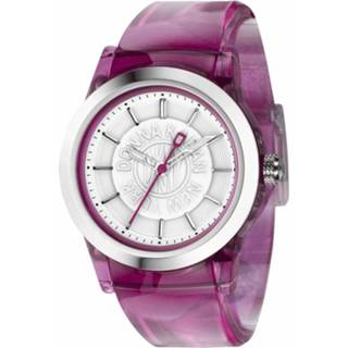 👉 Horlogeband bordeaux kunststof plastic onbekend DKNY ny4846 Kunststof/Plastic 8719217161801