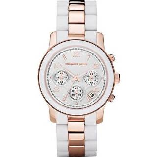 👉 Horlogeband staal silicoon onbekend rosé Michael Kors MK5464 Staal/Silicoon 8719217168381