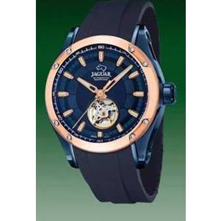 👉 Horlogeband blauw silicoon Jaguar J812-1 / J815-1 22mm 8719217170070