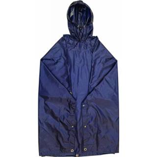 👉 Poncho Highlander met capuchon - Navy