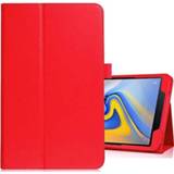 👉 Flip hoesje rood active Samsung Galaxy Tab A 10.5 hoes - 8719793018780