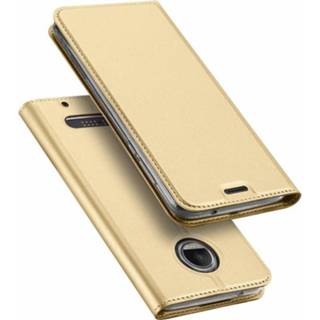 👉 Motorola Moto Z2 Force Hoesje Goud DUX DUCIS