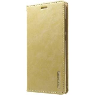 👉 Portemonnee blauw goud active Samsung Galaxy S8 Plus Blue Moon Flip Wallet Case 8719638126670