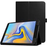 👉 Flip hoesje zwart active Samsung Galaxy Tab A 10.5 hoes - 8719793018827