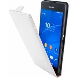 👉 Flipcase active wit Mobiparts Premium Flip Case voor Sony Xperia Z3 - White 8718066266668