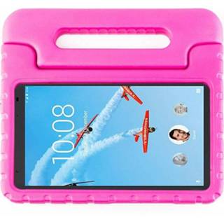 👉 Handvat magenta active Schokbestendige hoes met - Lenovo Tab 4 8.0 Plus 8719793019244