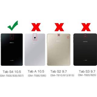 👉 Active roze Samsung Galaxy Tab S4 Tri-Fold Book Case 8719793018001