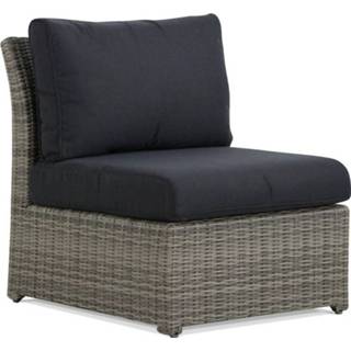 👉 Wicker white grey losse modules grijs-antraciet Garden Collections Giardino midden module 7435147253294