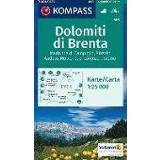 👉 Boek Kompass WK688 Gruppo di Brenta, Madonna Campiglio, Andalo, Molveno - 62Damrak (3990443321) 9783990443323