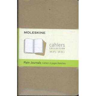 👉 Moleskine Plain Cahier (set of 3) - Pocket 9788883704949