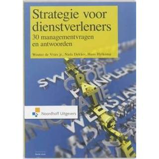 👉 Strategie voor dienstverleners. 30 managementvragen en -antwoorden, STRATEGIE, VOOR, Hardcover