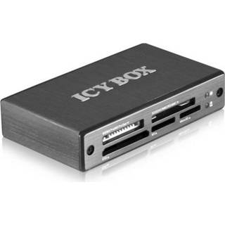👉 Geheugenkaartlezer grijs ICY BOX Externe / hub USB 3.0 4250078162445