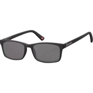 👉 Montana zonnebril unisex rechthoekig zwart (MR73S) sterkte +3.00
