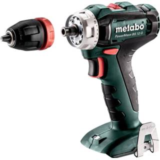 👉 Active Metabo PowerMaxx BS 12 BL Q 12V Li-Ion accu boor-/schroefmachine body - koolborstelloos 4061792122789