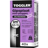👉 Gipsplaatplug active Toggler SPM - 40 9,5 / 12,5 15mm (40st)
