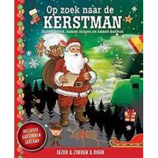 Zaklamp Op zoek naar de kerstman + kartonnen zaklamp. samen lezen, zingen en bakken : lezen & zoeken doen, Hessels, Sandra C., Hardcover 9789463541381