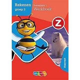 👉 Werkboek Z-Rekenen Rekenblok 1 vertrouwd groep 3. stenvert, Paperback 9789006503906