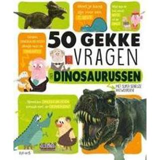 👉 Dinosaurus 50 gekke vragen over dinosaurussen. met super serieuze antwoorden!, Romain Amot, Hardcover 9789403208015