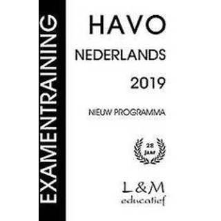 👉 Examentraining Havo Nederlands: 2019. Gert P. Broekema, Paperback 9789054894131