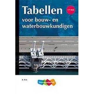 👉 Houten blok Tabellen voor bouw- en waterbouwkundigen. R. Blok, Paperback 9789006183665