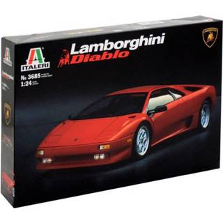 👉 Bouwpakket Italeri 510003685 Lamborghini Diablo Auto (bouwpakket) 1:24 8001283036856