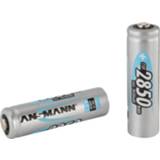👉 Batterij Ansmann HR06 Oplaadbare AA (penlite) NiMH 2650 mAh 1.2 V 2 stuks 4013674352029