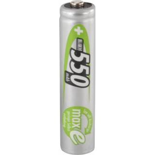 👉 Batterij Oplaadbare AAA (potlood) Ansmann maxE HR03 NiMH 550 mAh 1.2 V 1 stuks 4013674077151