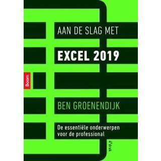 👉 Boek Aan de slag met Excel 2019 - Ben Groenendijk (9024401607) 9789024401604