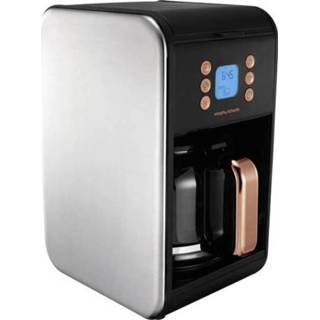 👉 Koffiezetapparaat zwart rose goud Accents Zwart, gold Capaciteit koppen: 12 Glazen kan, Warmhoudfunctie, Timerfunctie 5011832065377