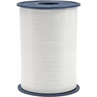 👉 Cadeau lint 5mm 500 m - Wit