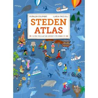 👉 Boek Steden atlas - Miralda Colombo (9036635888) 9789036635882
