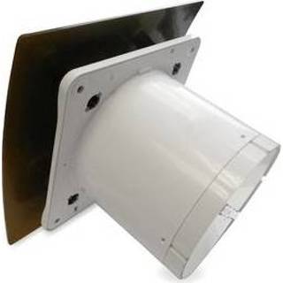 👉 Vochtsensor goud kunststof Badkamer/toilet ventilator - met timer & 125mm 7434010389382