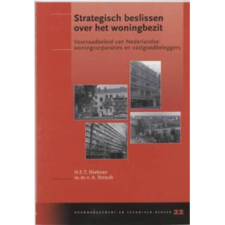 👉 Strategisch beslissen over het woningbezit - Boek N.E.T. Nieboer (904072413X)