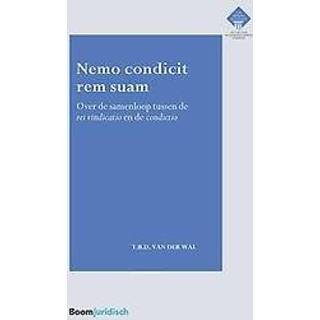 👉 Nemo condicit rem suam. over de samenloop tussen rei vindicatio en condictio, Wal, Tobias van der, Paperback 9789462906099