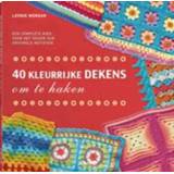 👉 Deken 40 kleurrijke dekens om te haken. Leonie Morgan, Paperback 9789089988829