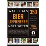 👉 Wat je als bierliefhebber moet weten - Boek Fiona De Lange (9045215314)
