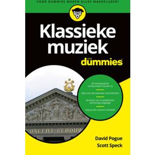 👉 Klassieke muziek voor Dummies - eBook David Pogue (9045352974) 9789045352978