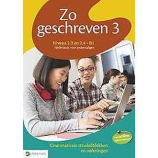 👉 Handboek Zo geschreven 3 Leerwerkboek (herwerking 2018), Handboek. Nederlands voor anderstaligen : grammaticale struikelblokken en oefeningen, Mertens, Els, Paperback 9789028991446