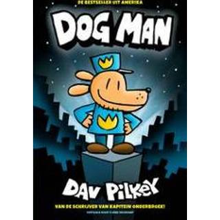 👉 Mannen Dog Man. Pilkey, Dav, Hardcover 9789492899019