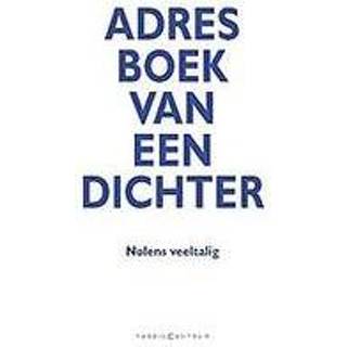 Adresboek van een dichter. Nolens veeltalig, Nolens, Leonard, Paperback 9789056554279