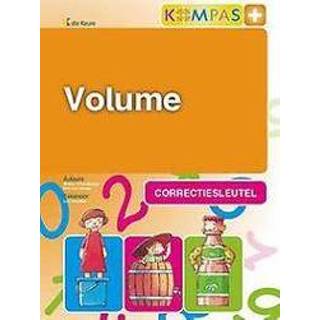 👉 Kompas KOMPAS+ - CORRECTIESLEUTEL VOLUME. Spiraalband 9789048600052