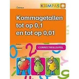 👉 Kompas KOMPAS+ - CORRECTIESLEUTEL KOMMAGETALLEN TOT OP 0,1 EN 0,01. D'HAVELOOSE, WALTER, Spiraalband 9789048615766