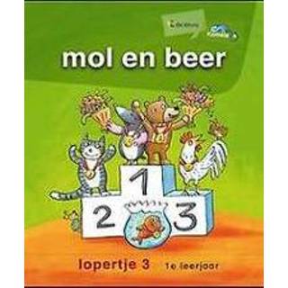 Handboek transparant MOL EN BEER - LOPERTJE 3 + KAFTJE, Handboek. WALLEGHEM, HEIDI '', Hardcover 9789086616589